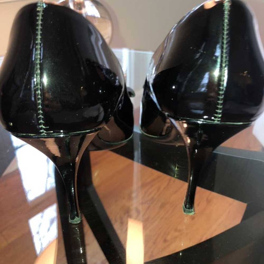 Prada Patent PeepToe Heels 39.5 - image 6