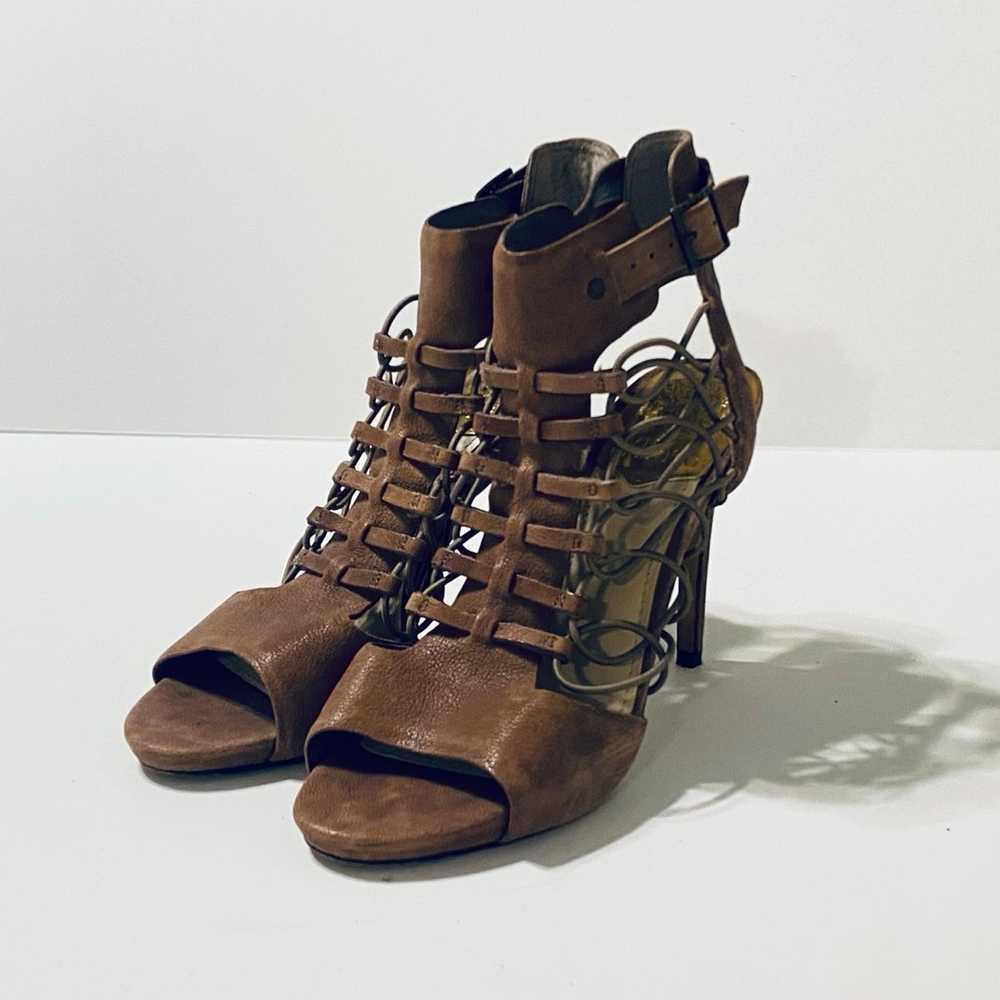 Vince Camuto Brown Strappy Heels - image 2