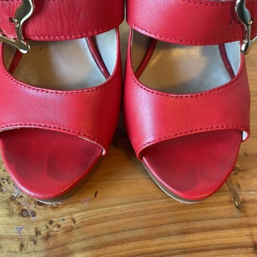 Love Moschino Red heels size 37 - image 3