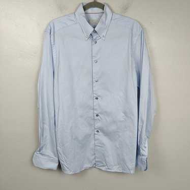 Eton Eton Dress Shirt Mens 16 41 Blue 100% Cotton… - image 1