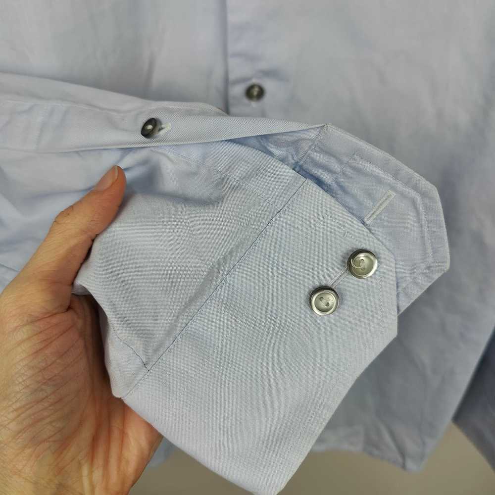 Eton Eton Dress Shirt Mens 16 41 Blue 100% Cotton… - image 4
