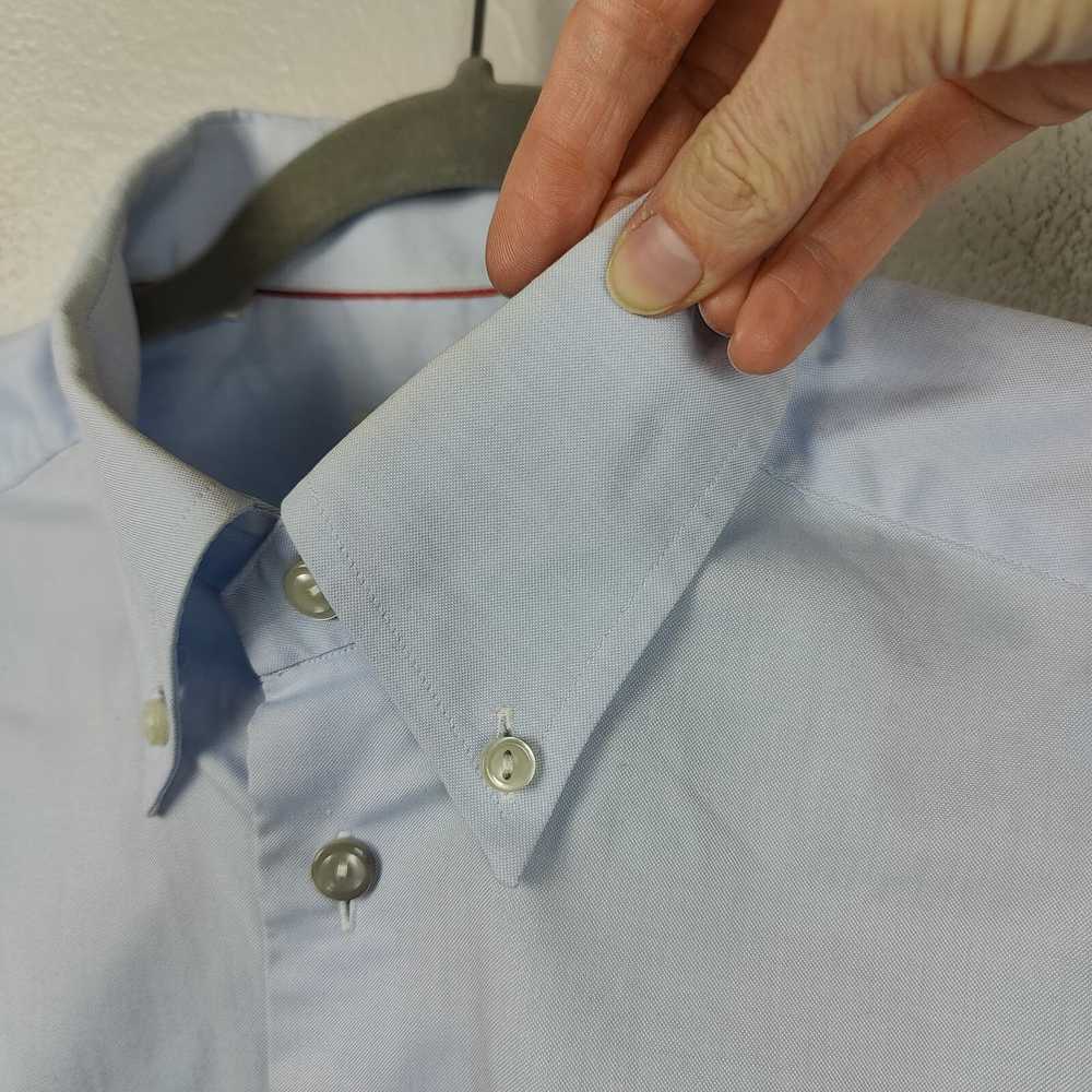 Eton Eton Dress Shirt Mens 16 41 Blue 100% Cotton… - image 5