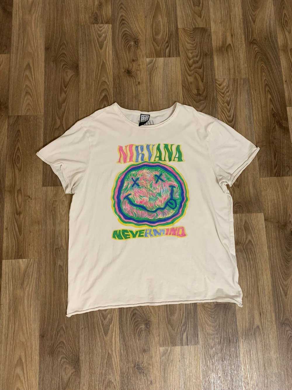 Band Tees × Nirvana × Vintage Nirvana Nevermind V… - image 2
