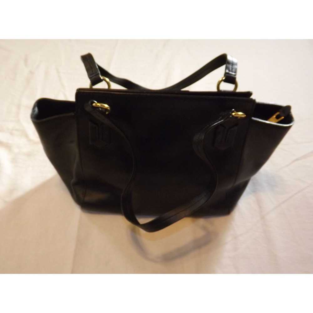 Ralph Lauren Ralph Lauren Handbag Purse Black Lea… - image 4