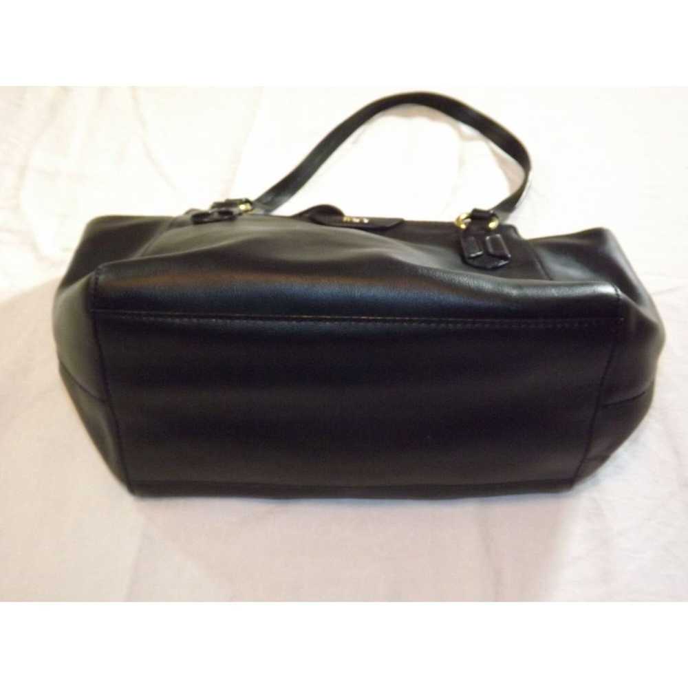 Ralph Lauren Ralph Lauren Handbag Purse Black Lea… - image 6