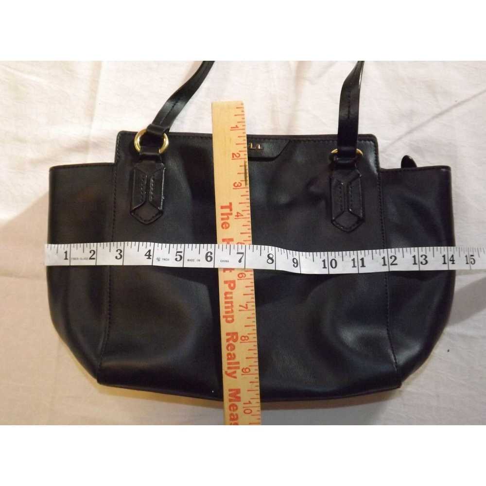 Ralph Lauren Ralph Lauren Handbag Purse Black Lea… - image 7
