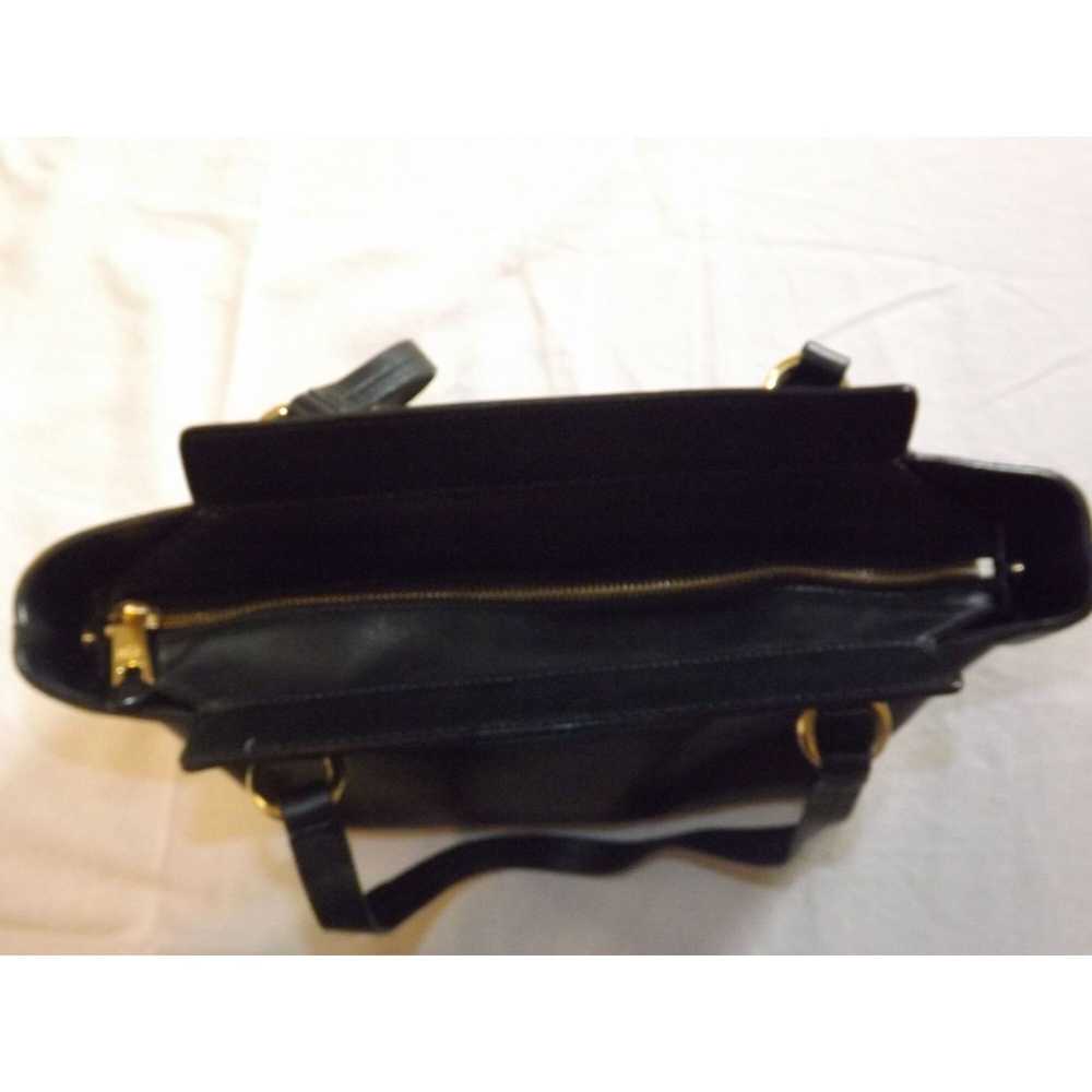 Ralph Lauren Ralph Lauren Handbag Purse Black Lea… - image 9