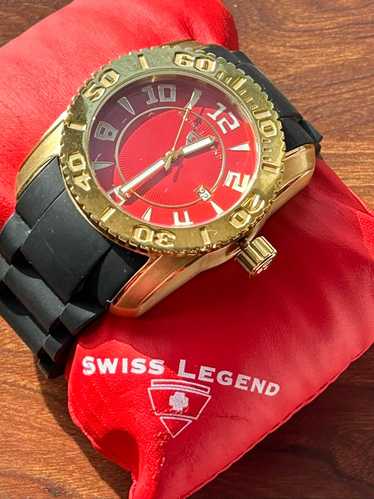 Swiss Legend Swiss Legend Commander Men’s Gold and