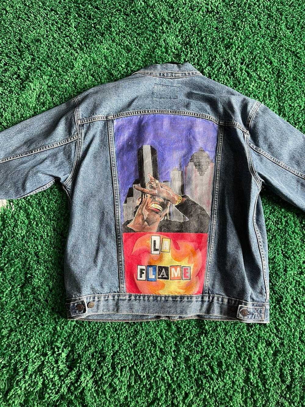 Custom × Travis Scott Travis Scott Custom Jean Ja… - image 1