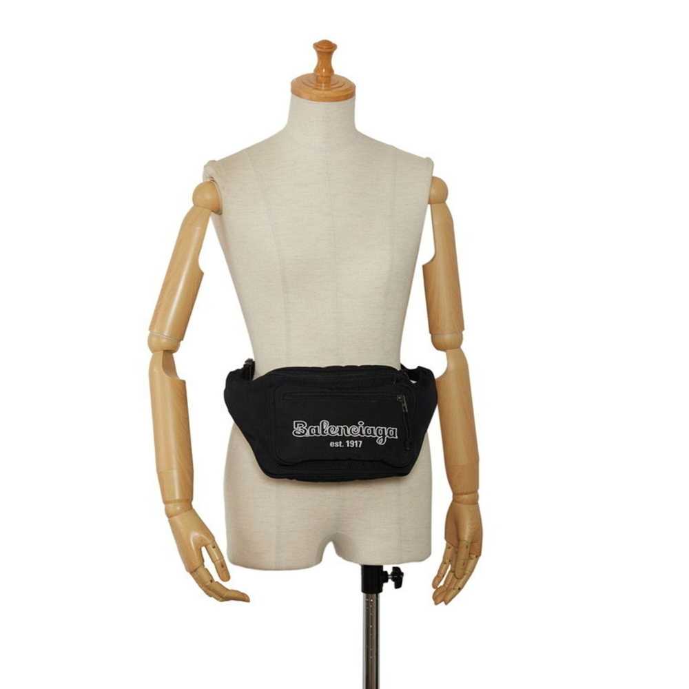Balenciaga BALENCIAGA body bag waist 482389 black… - image 9