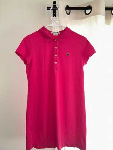 Lacoste Lacoste Women Hot Pink Short Sleeve Polo D