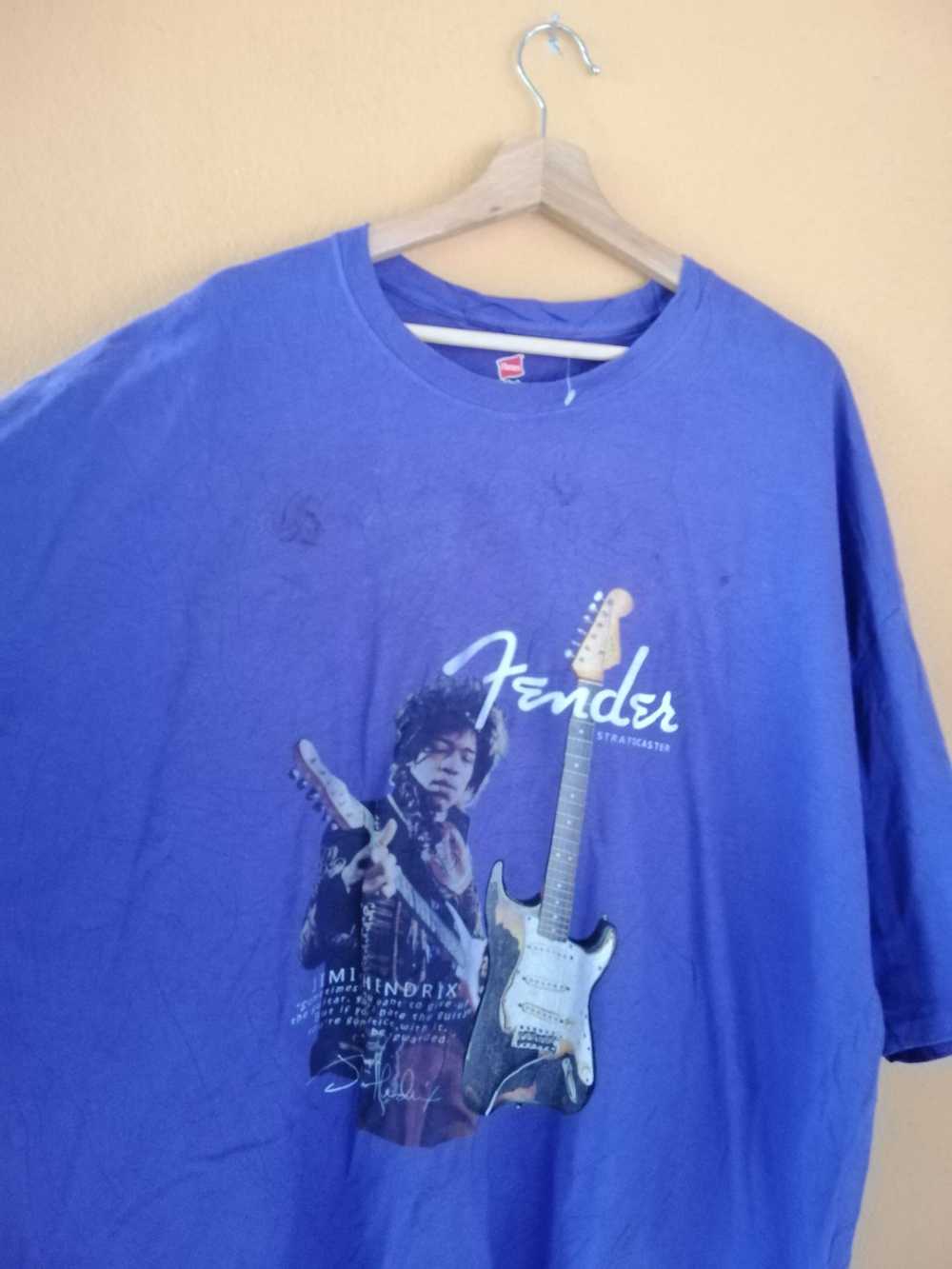 Band Tees × Fender × Jimi Hendrix Vintage Jimi He… - image 5