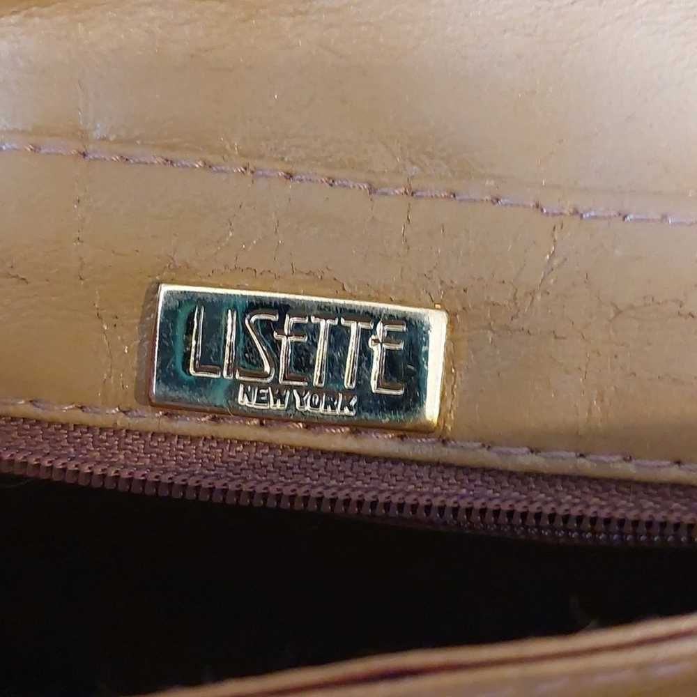 Vintage Lisette New York Cork purse handbag 70s s… - image 6