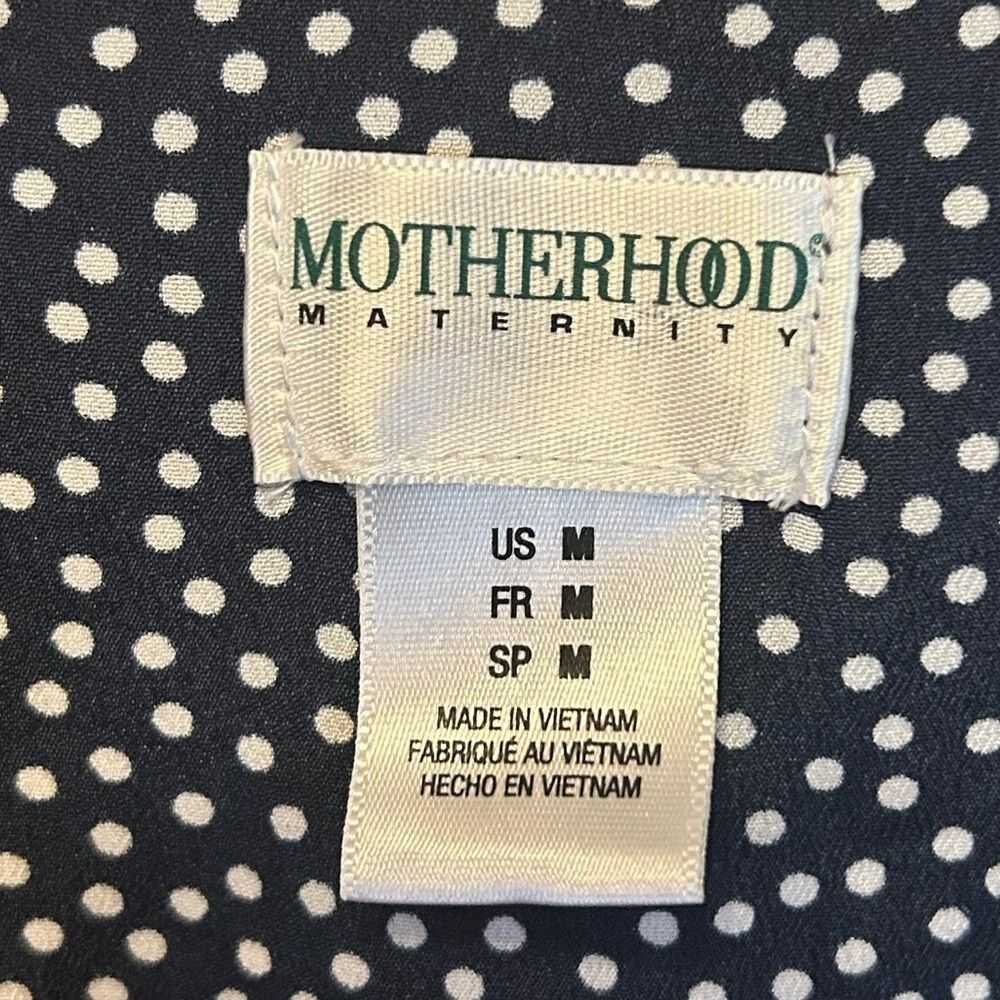 Brand Motherhood Maternity Black V-Neck Ruffle Po… - image 3