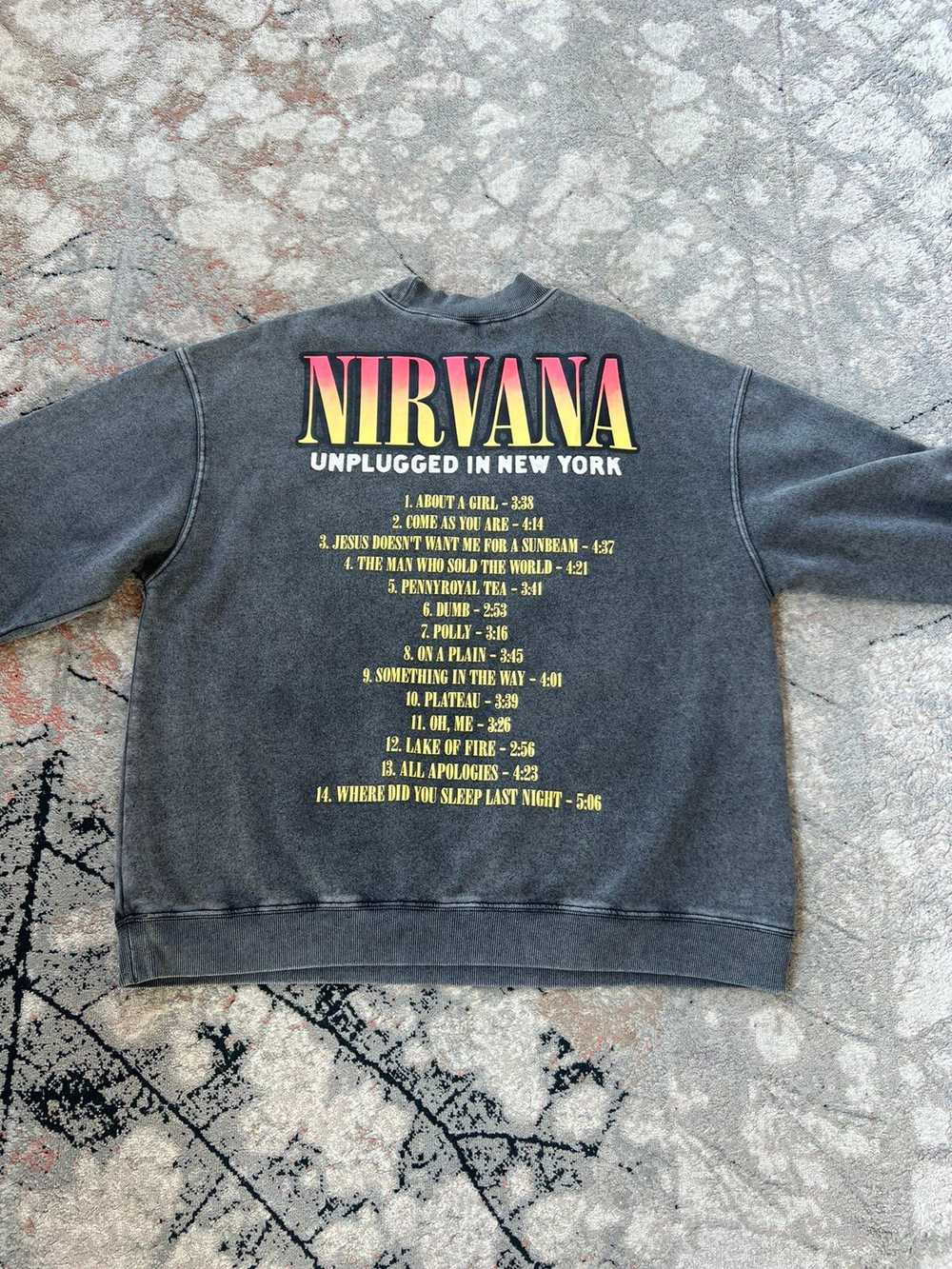 Kurt Cobain × Nirvana × Rock Band Nirvana Unplugg… - image 4