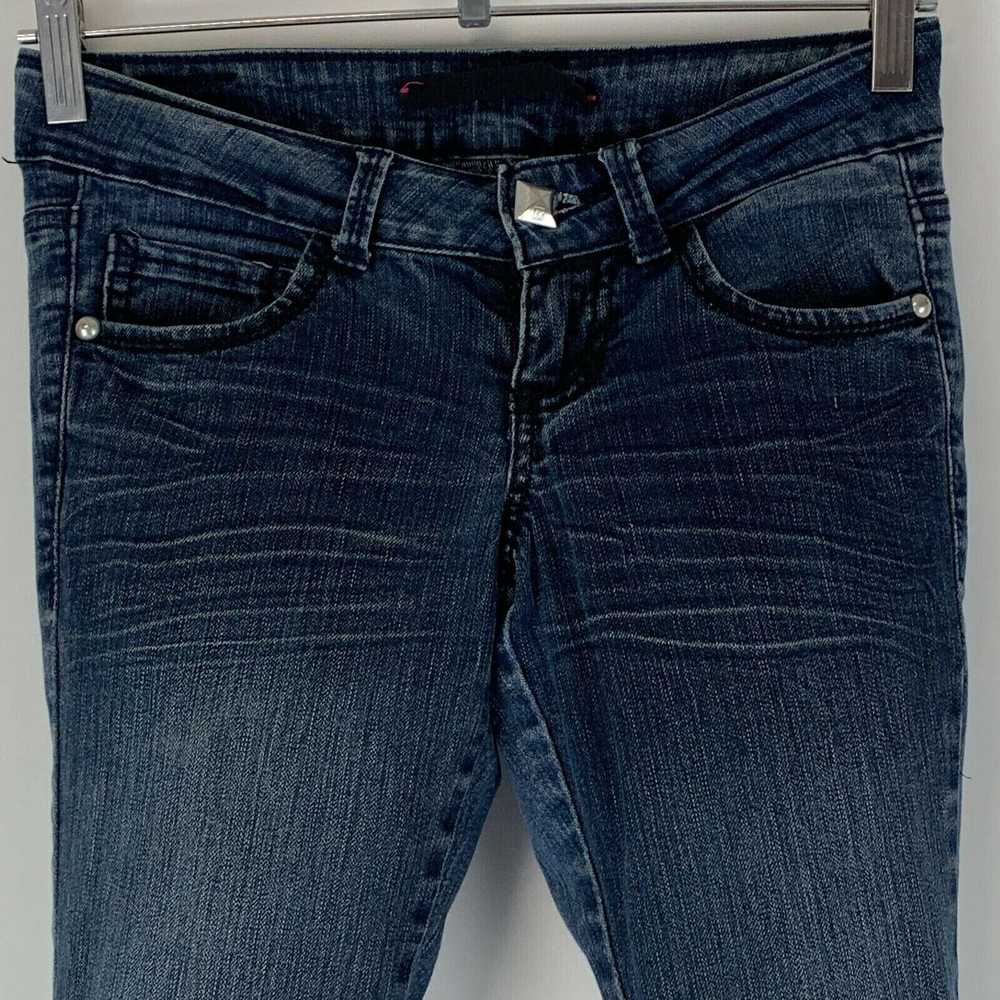 H&M H&M Womens Joey Bootcut Jeans Blue Stretch Da… - image 7