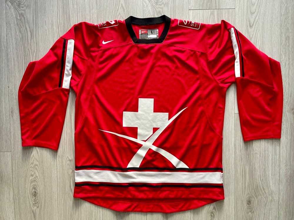 Nike Hockey jersey Swiss team x Nike iihf x vinta… - image 1