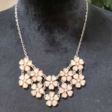 Chicos Chicos Fashion Rhinestone Floral Statement 