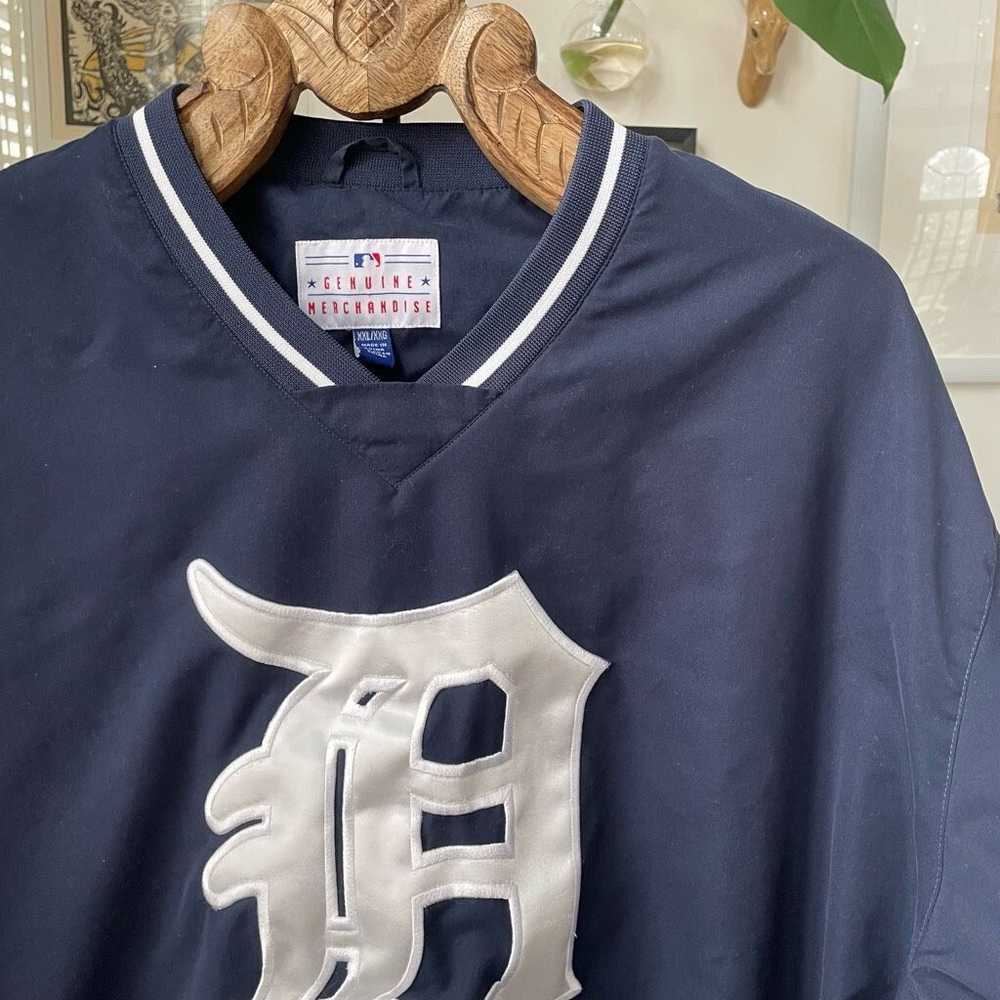MLB Detroit Tigers MLB Vneck Windbreaker Pullover… - image 2