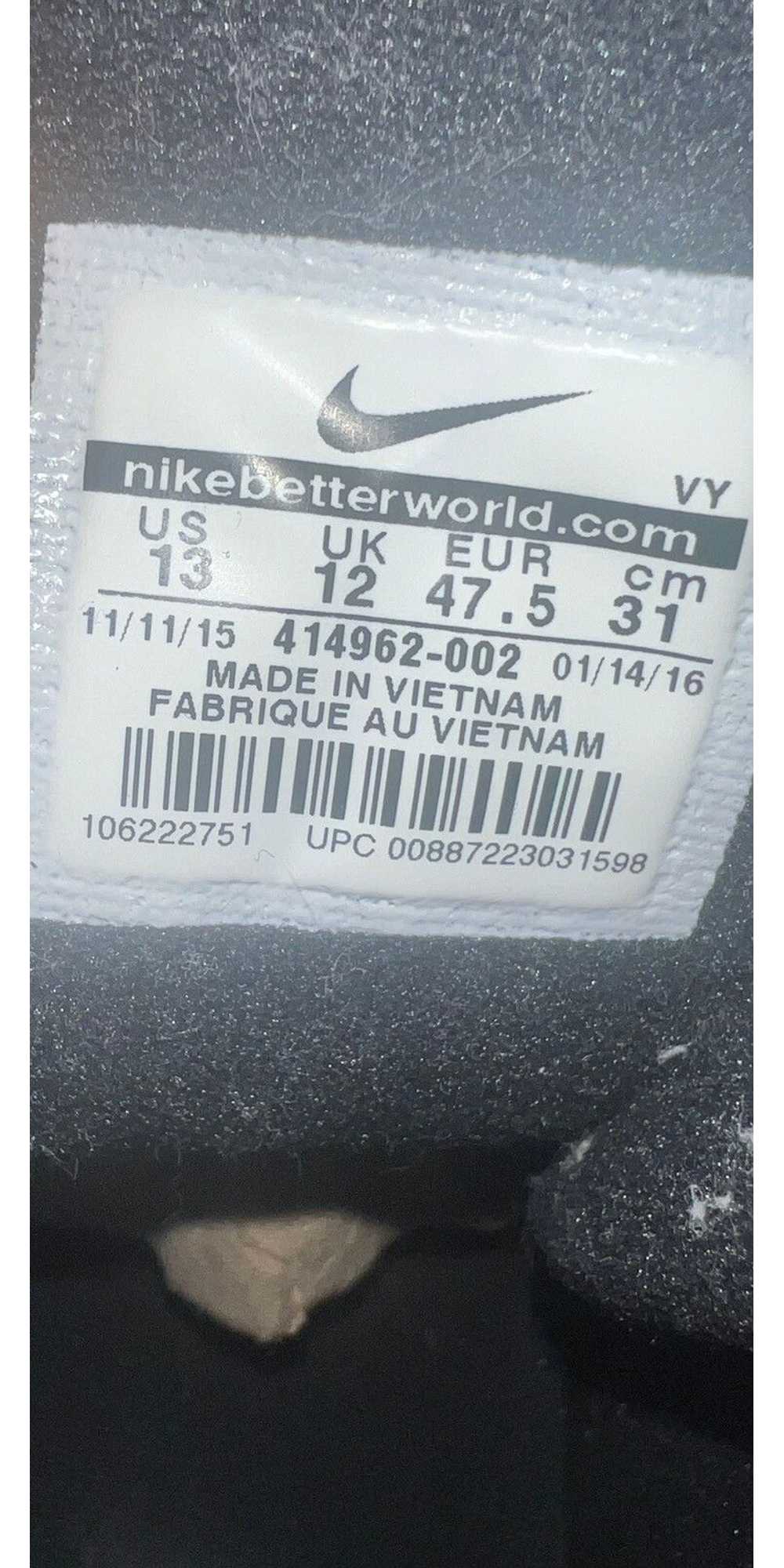 Nike Air More Uptempo ‘Black White’ 2016 - image 8