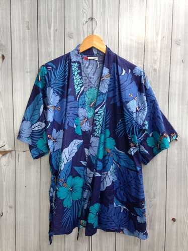 Aloha Wear × Hawaiian Shirt × Kimono Japan Dragon… - image 1