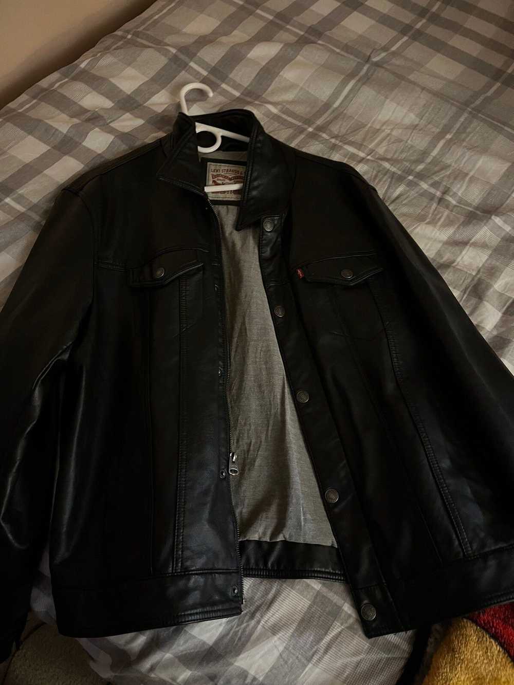 Levi's Vintage Clothing Levi Heavy Leather Jacket - image 1