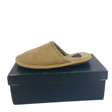 LB Evans Chicopee Mens Brown Soft Slippers House S