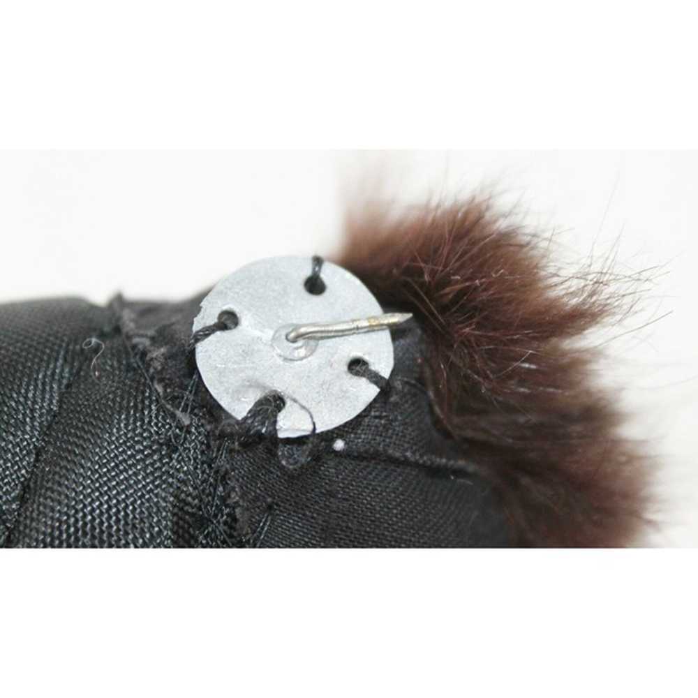 Vtg Mid Century 50s 60s Real Fur Stole Collar Det… - image 12