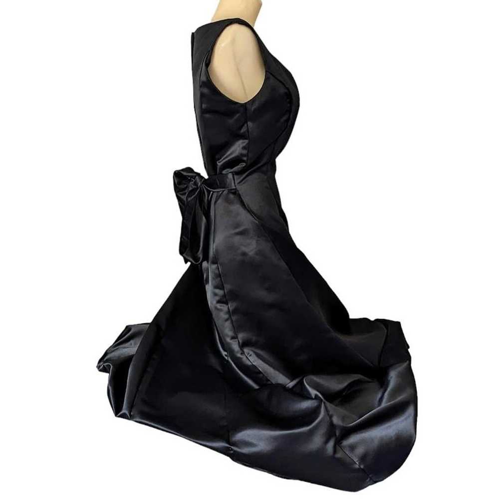 Vintage Ballgown Sleeveless Black Evening Prom Pa… - image 3