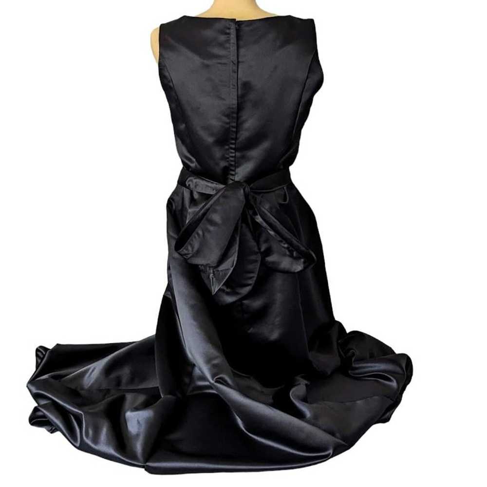 Vintage Ballgown Sleeveless Black Evening Prom Pa… - image 4
