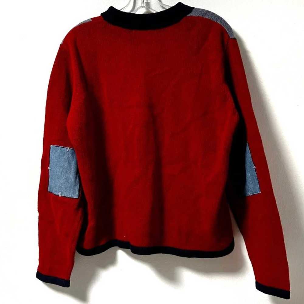 Vintage Karen Scott Ugly Christmas Cardigan Sweat… - image 2