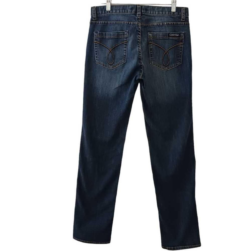 Vintage Calvin Klein Jeans Dark Blue Denim Y2K Br… - image 6