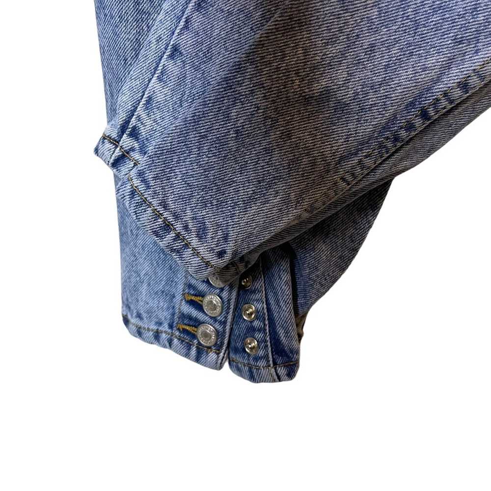 Jordache Mom Jeans Women’s 32x28 Blue High Rise D… - image 10