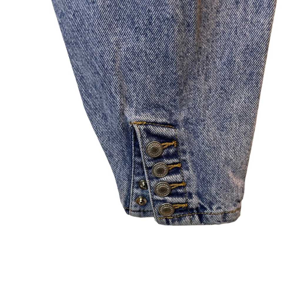 Jordache Mom Jeans Women’s 32x28 Blue High Rise D… - image 8