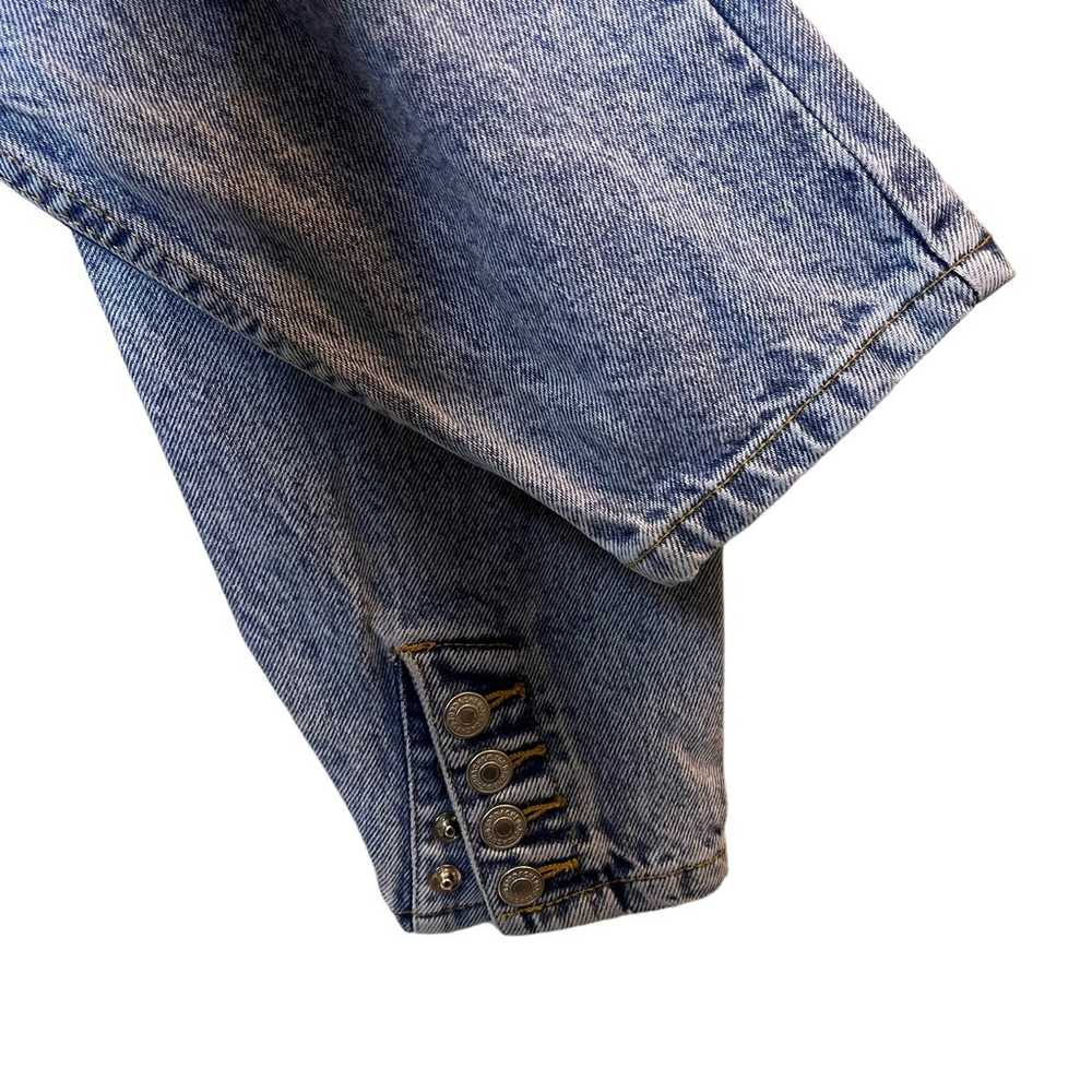 Jordache Mom Jeans Women’s 32x28 Blue High Rise D… - image 9