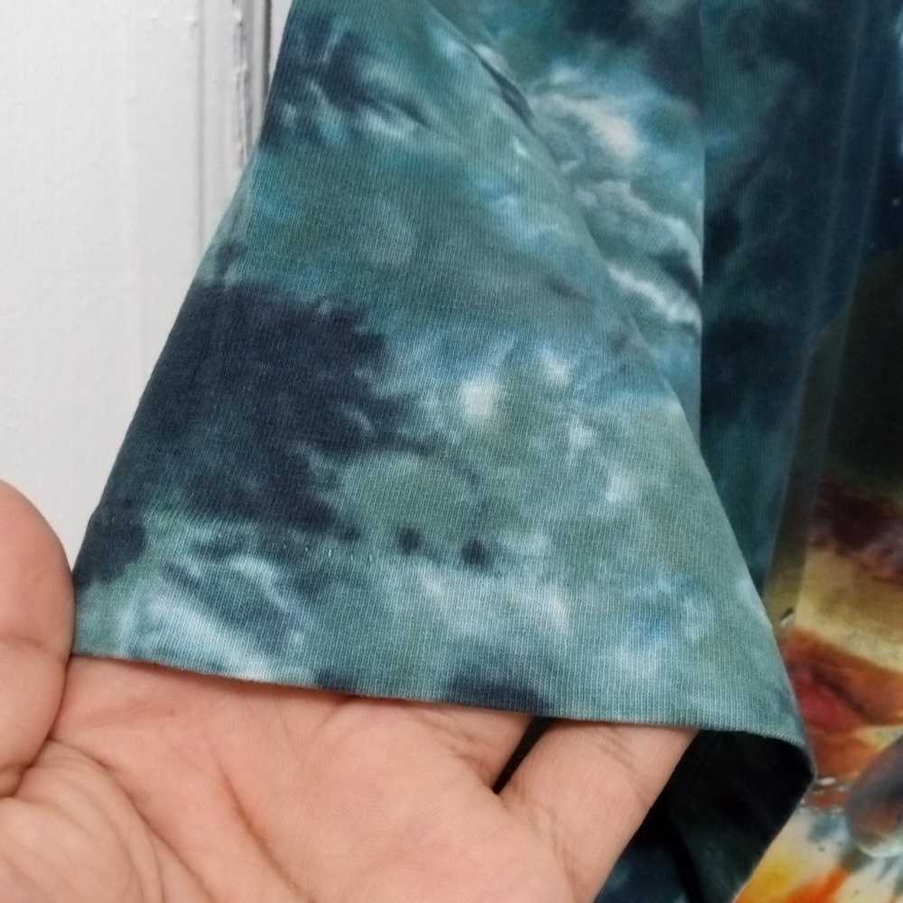 Vintage 90s Solar System Galaxy Tye Dye Tshirt Sz… - image 4
