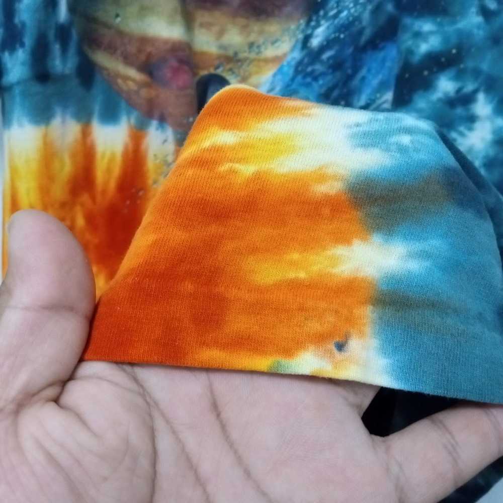 Vintage 90s Solar System Galaxy Tye Dye Tshirt Sz… - image 5