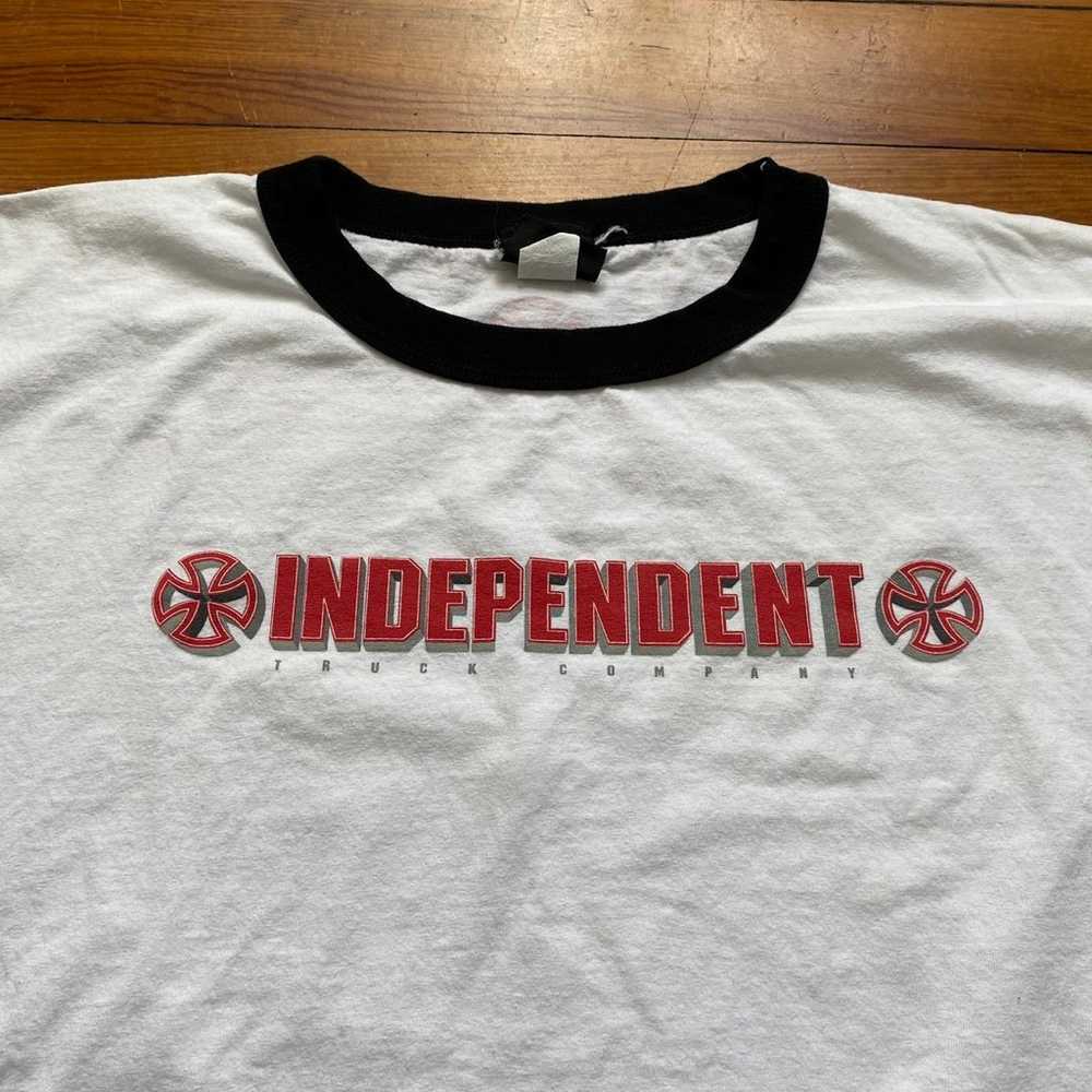 Vintage Independent Ringer T-Shirt - image 2