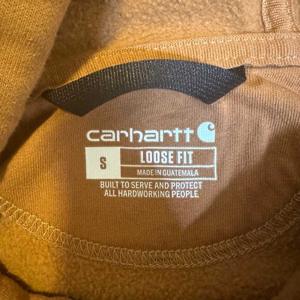 Carhartt Hoodie Brown - image 2