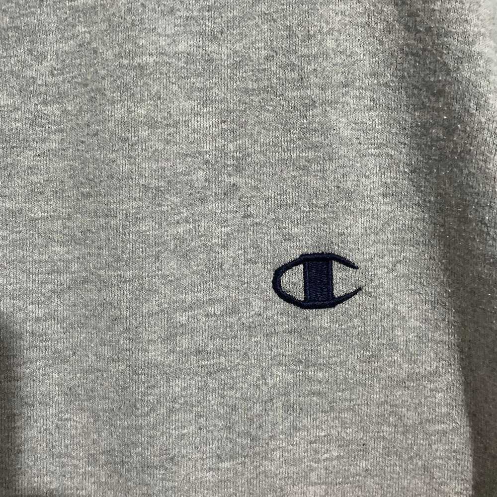 VINTAGE Champion Sweatshirt Mens XL BLANK Embroid… - image 4