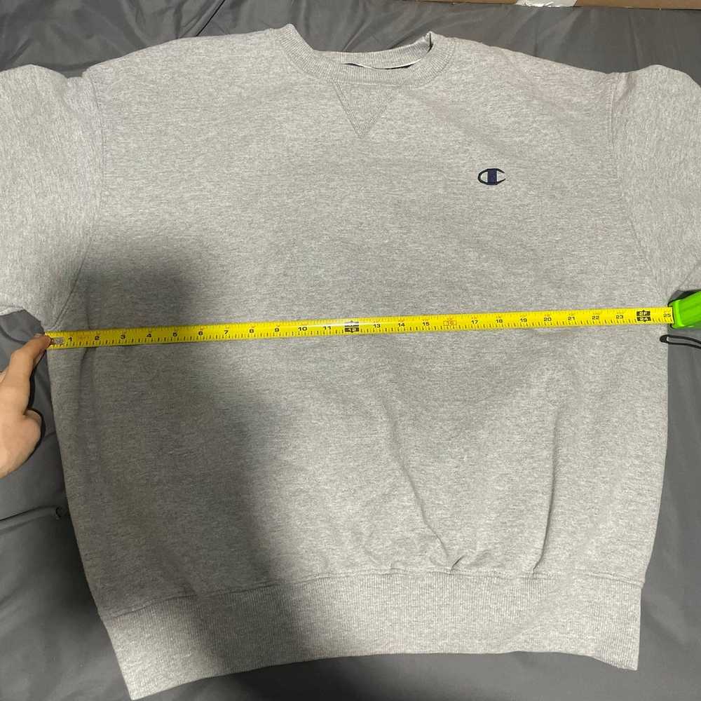 VINTAGE Champion Sweatshirt Mens XL BLANK Embroid… - image 6