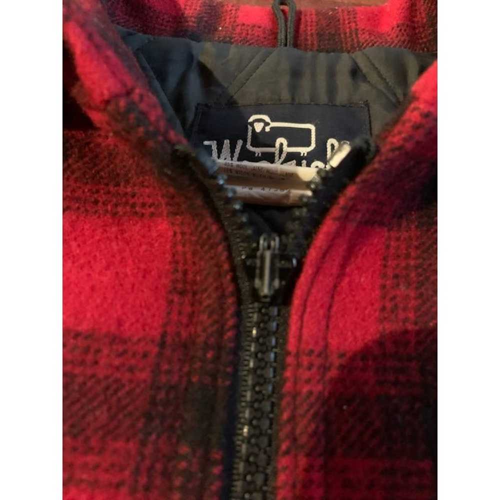 Vintage woolrich buffalo plaid jacket coat  547 s… - image 11