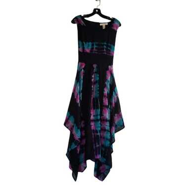 Studio West Apparel Dress Women 12 Tie Dye Hanker… - image 1