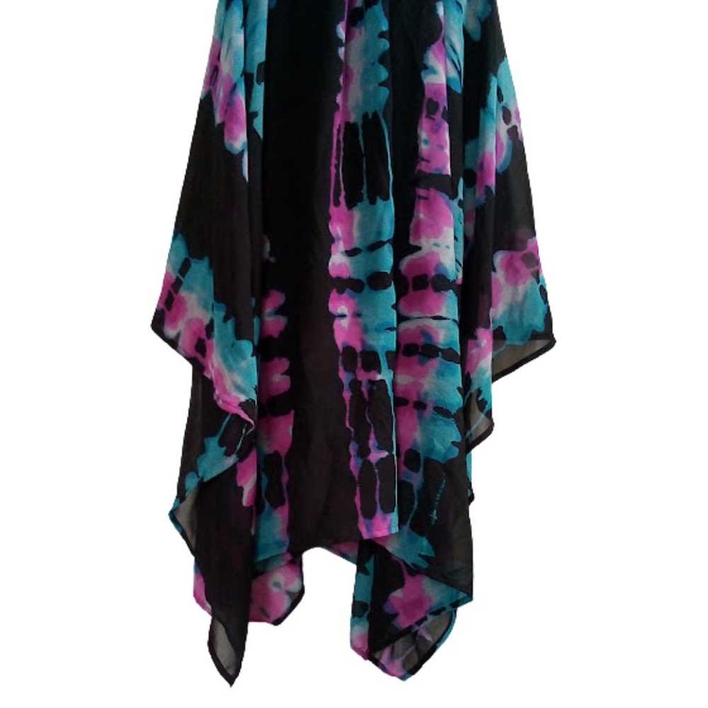 Studio West Apparel Dress Women 12 Tie Dye Hanker… - image 3