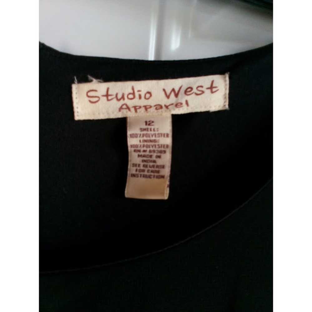 Studio West Apparel Dress Women 12 Tie Dye Hanker… - image 7