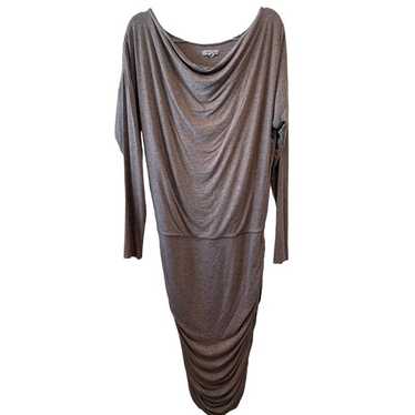 ATHLETA Solstice Cowl Dress Womens Size L Tall Lo… - image 1