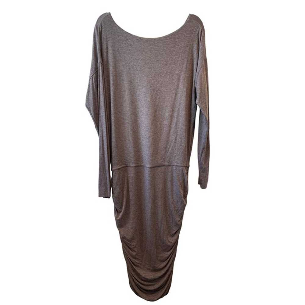 ATHLETA Solstice Cowl Dress Womens Size L Tall Lo… - image 2