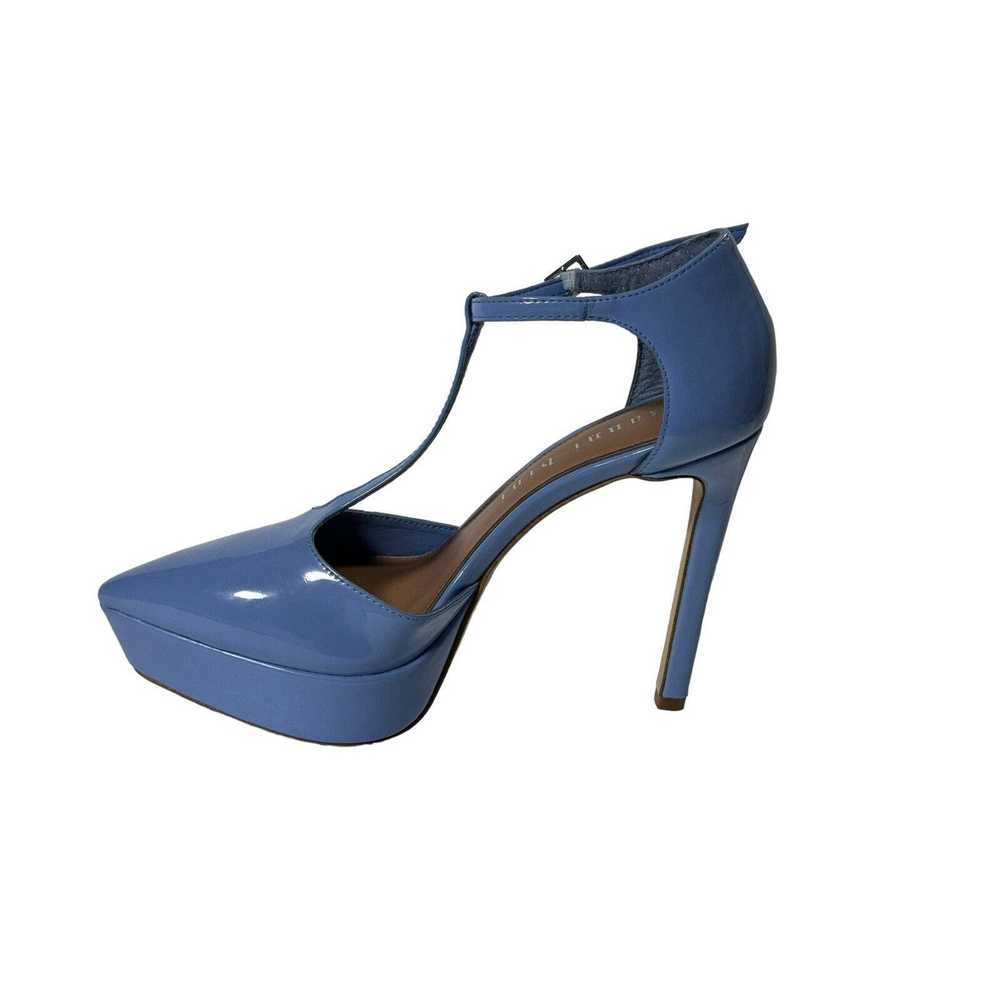 Gianni Bini Blainee Patent Platform T Strap Heels… - image 2