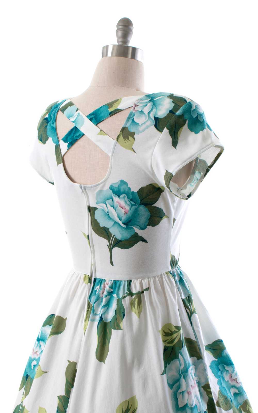 NEW ARRIVAL || 1980s CAROL ANDERSON Floral Dress … - image 2