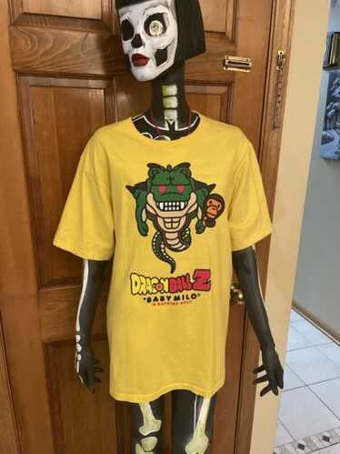 ドラゴンボールZ BABY MILO Tシャツ L イエロー BAPE Dragon Ball Z Frieza Clinging Milo Tee Yellow Men's - US